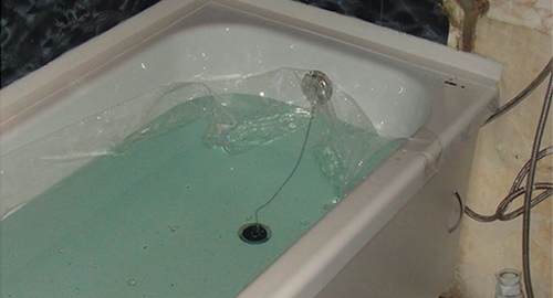 Установкой акрилового вкладыша | Тульская